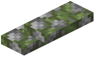 Mossy Cobblestone Loft Stairs