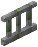 Mossy Stone Brick Balcony
