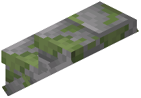 Mossy Stone Brick Bulk Stairs