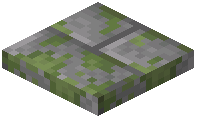 Mossy Stone Brick Platform
