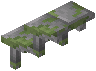 Mossy Stone Brick Skyline Stairs