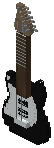 Electric Guitar Black