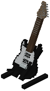 Electric Guitar With Stand
