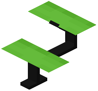 Green Modern Stairs