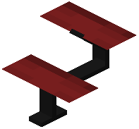 Red Modern Stairs