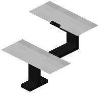 White Modern Stairs