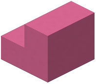 Pink Concrete Stairs