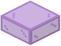 Purple Stained Glass Slab