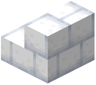 Snow Brick Stairs