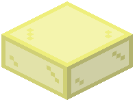 Yellow Stained Glass Slab