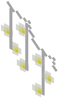Icicle Lights (Diagonal Left)