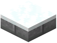 Stone Brick Snowy Slab