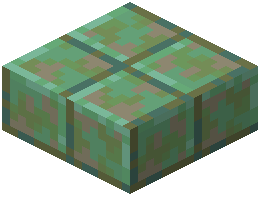 Weathered Cut Copper Slab