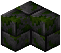 Building/Stairs/Vertical/Mossy Basalt Bricks