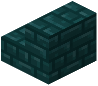 Building/Stairs/Warped Nether Bricks