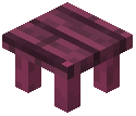 Furniture/Seating/Stools/Stripped Crimson
