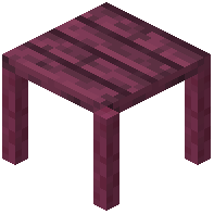 Furniture/Tables/Stripped Crimson