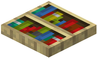 Furniture/Trapdoors/Bookshelves/Birch