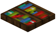 Furniture/Trapdoors/Bookshelves/Dark Oak