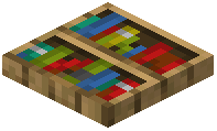 Furniture/Trapdoors/Bookshelves/Oak