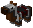 Iron Amored Horse Trophy
