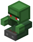 Old Nitwit Zombie Villager Trophy