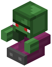 Old Priest Zombie Villager Trophy