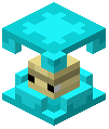 Light Blue Shulker Trophy