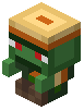 Baby Desert Zombie Villager Trophy