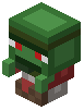 Baby Savanna Zombie Villager Trophy