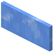Blue Ice Wall Sign