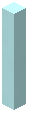Cyan Thin Column Light Tube