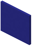 Full Blue Concrete Wall Sign