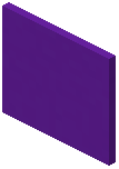 Full Purple Concrete Wall Sign