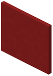 Full Red Concrete Wall Sign