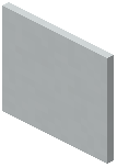Full White Concrete Wall Sign