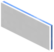 Glowing Blue Ice Wall Sign