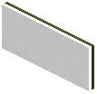 Glowing Green Concrete Wall Sign