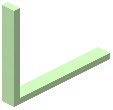 Green Thin Strip Corner Light Tube