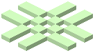 Green Wall Light Hash Decoration