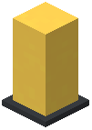 Orange Thick Column Light