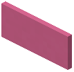 Pink Concrete Wall Sign