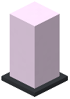 Pink Thick Column Light