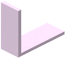 Pink Thick Strip Corner Light Tube