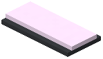 Pink Thick Strip Wall Light