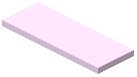 Pink Thick Strip Wall Light Tube