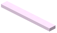 Pink Thin Strip Wall Light Tube