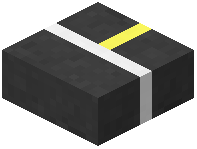 Road Slab with W T-shaped Y Line