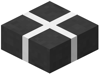 Road Slab with White Cross Line