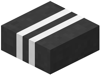 Road Slab with White Straight Double Line